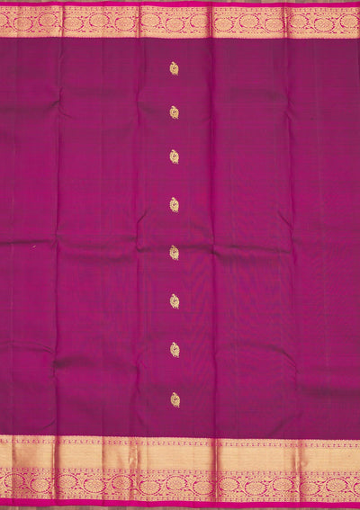 Wine Zariwork Pure Silk Saree