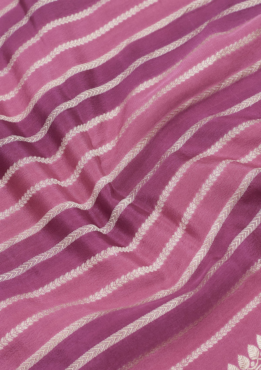 Wine Zariwork Pure Silk Saree-Koskii