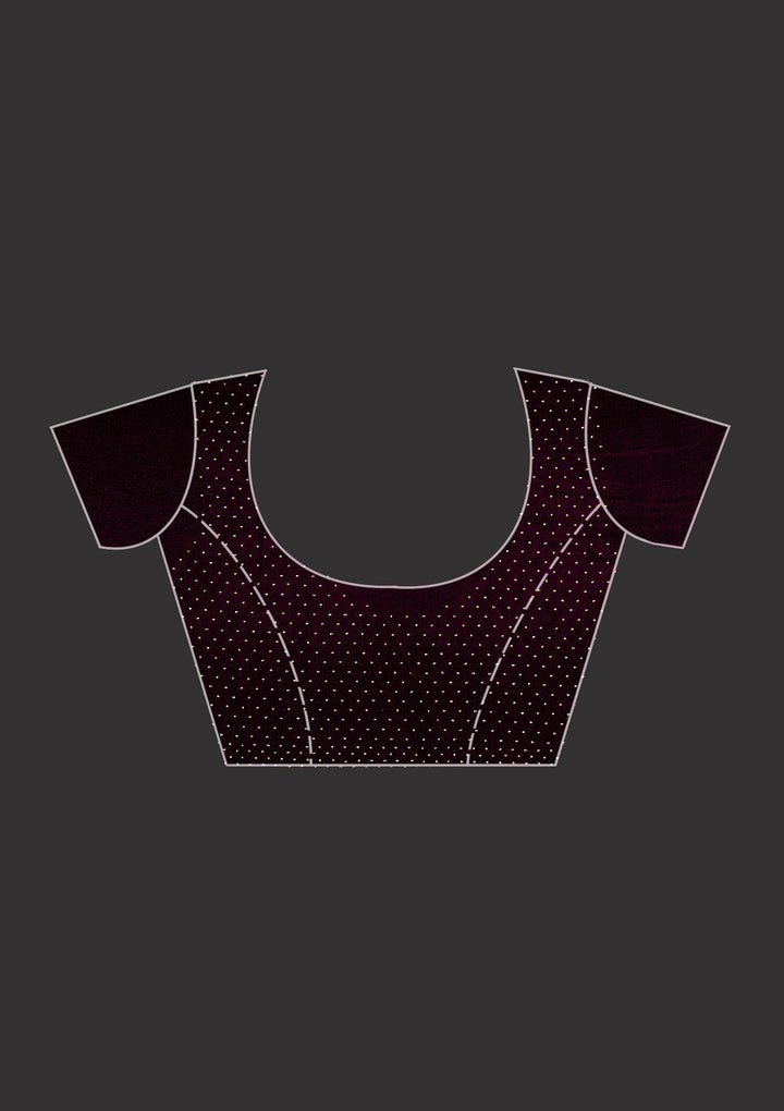 Yellow Swarovski Georgette Saree-Koskii