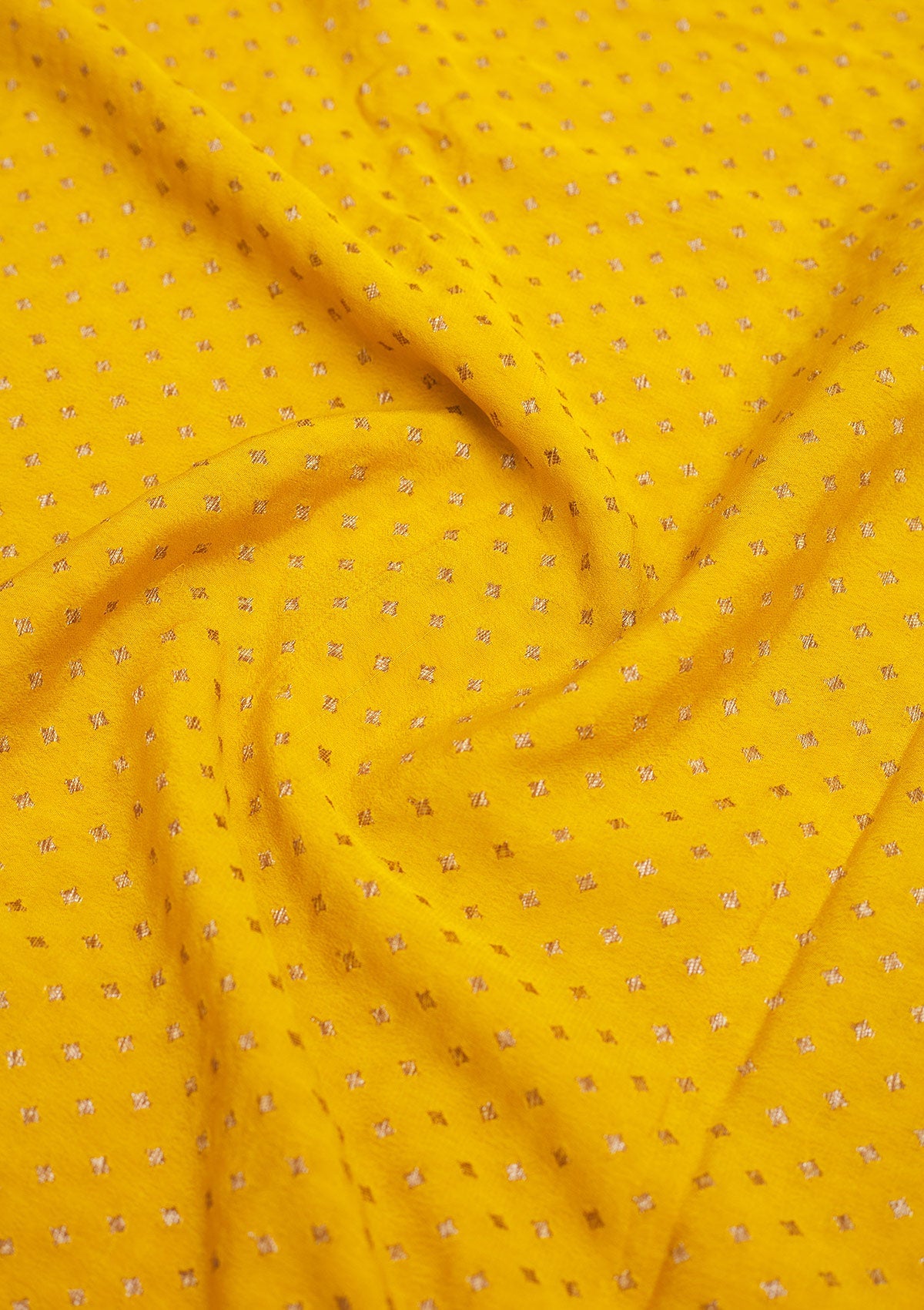 Yellow Zariwork Pure Silk Saree