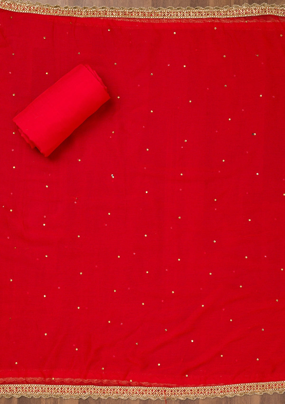 Yellow Zariwork Organza Unstitched Salwar Suit-Koskii