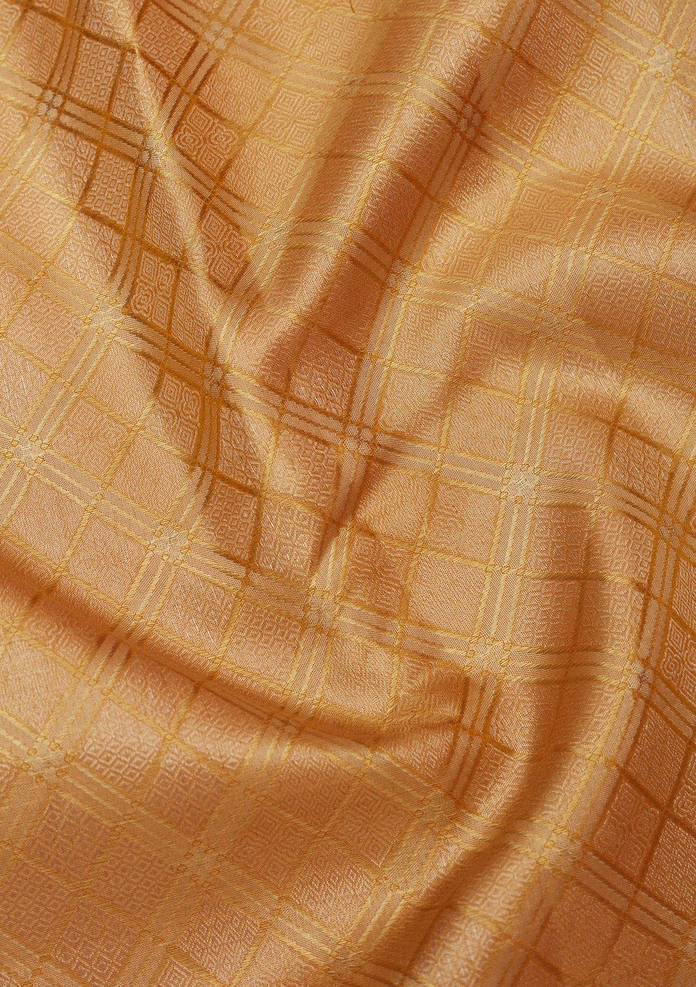 Yellow Zariwork Pure Silk Saree-Koskii