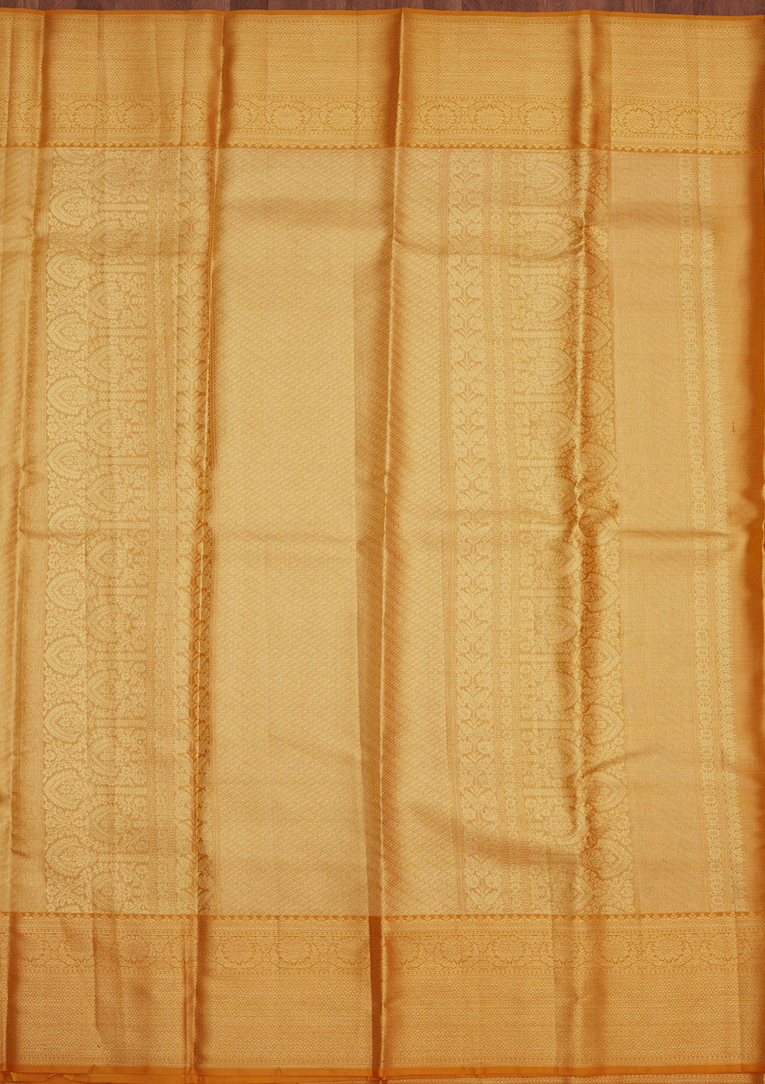 Yellow Zariwork Pure Silk Saree-Koskii