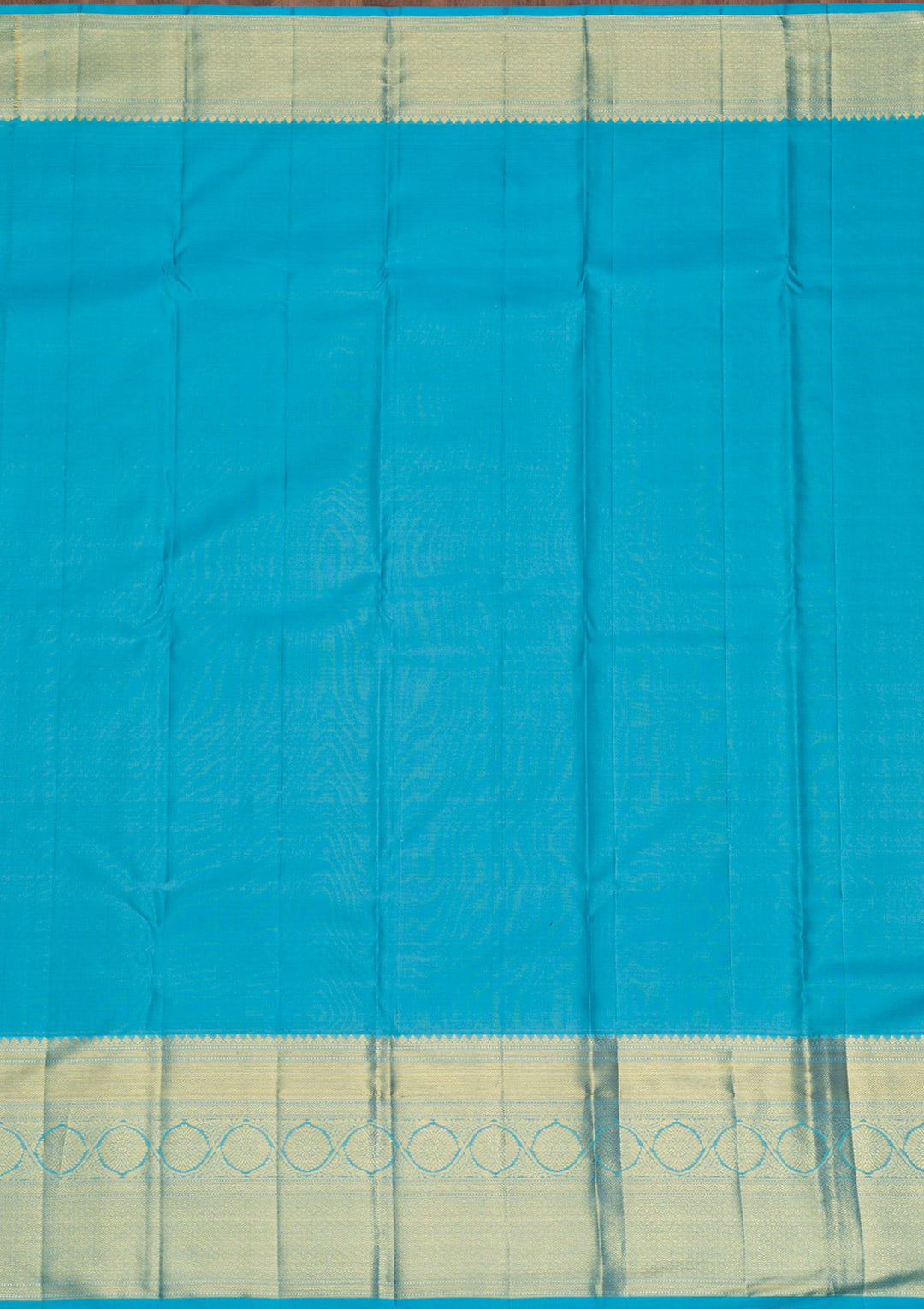 Yellow Gold Zariwork Pure Silk Saree - Koskii