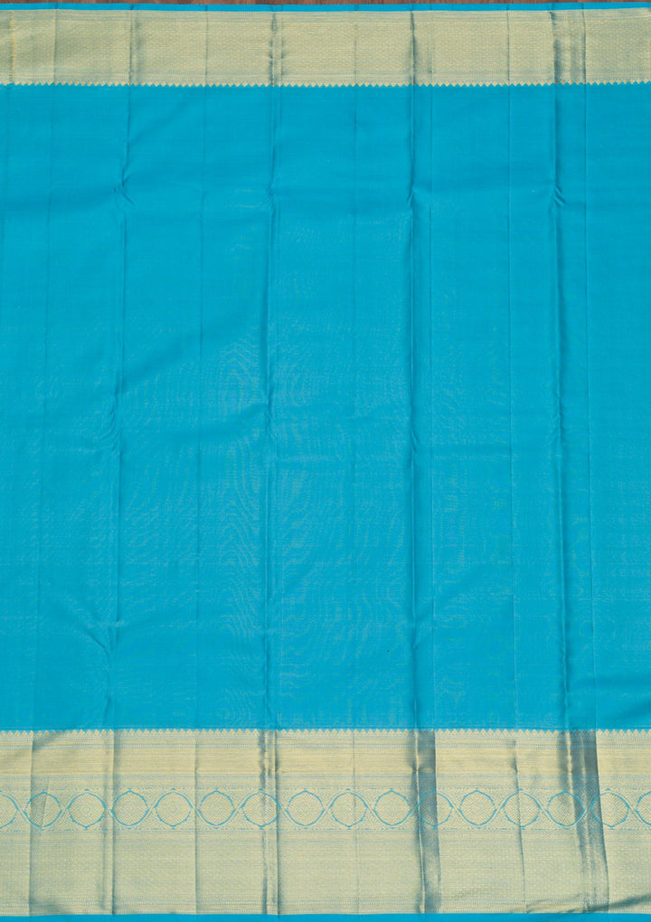 Yellow Gold Zariwork Pure Silk Saree - Koskii