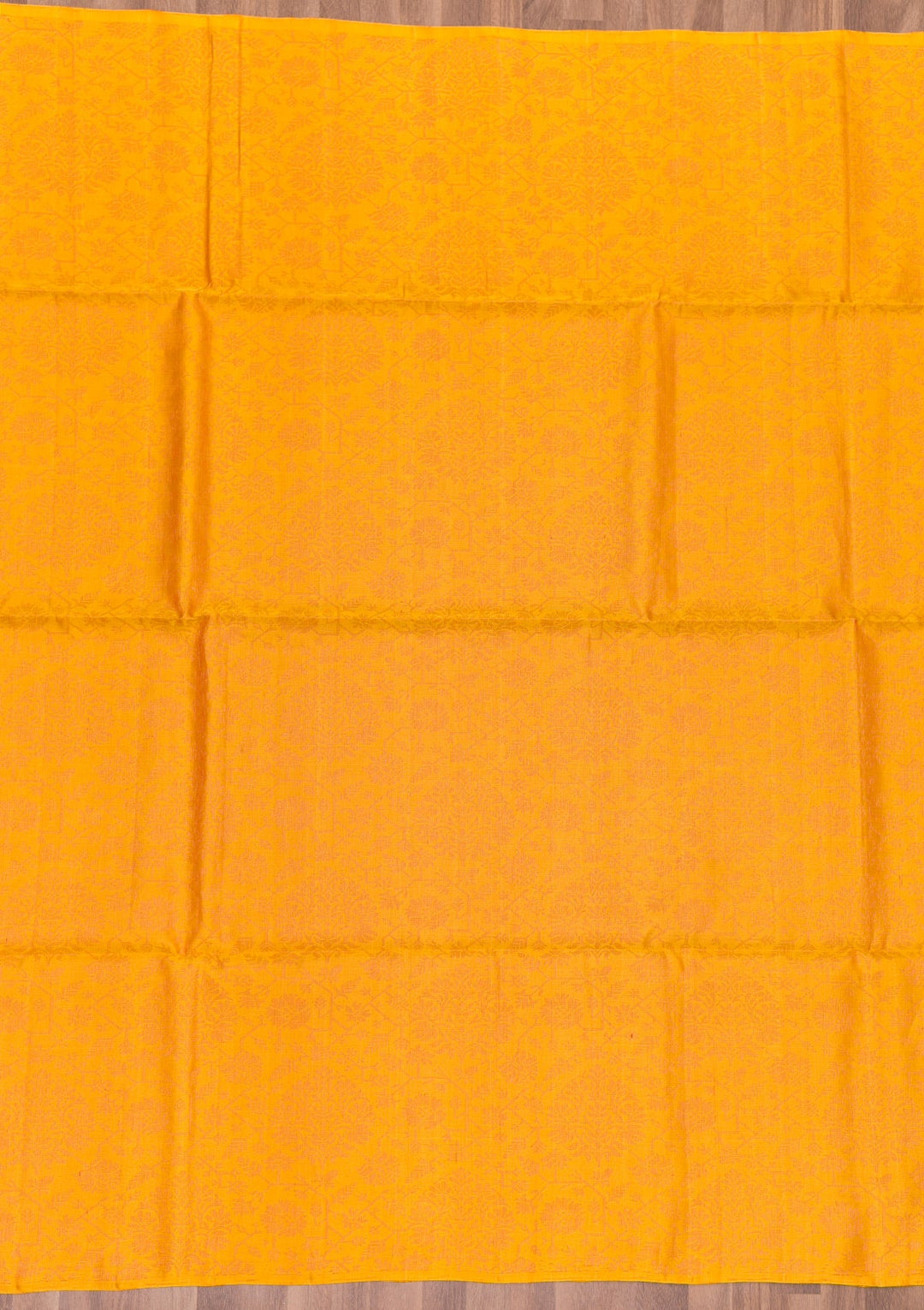 Yellow Zariwork Pure Silk Saree-Koskii