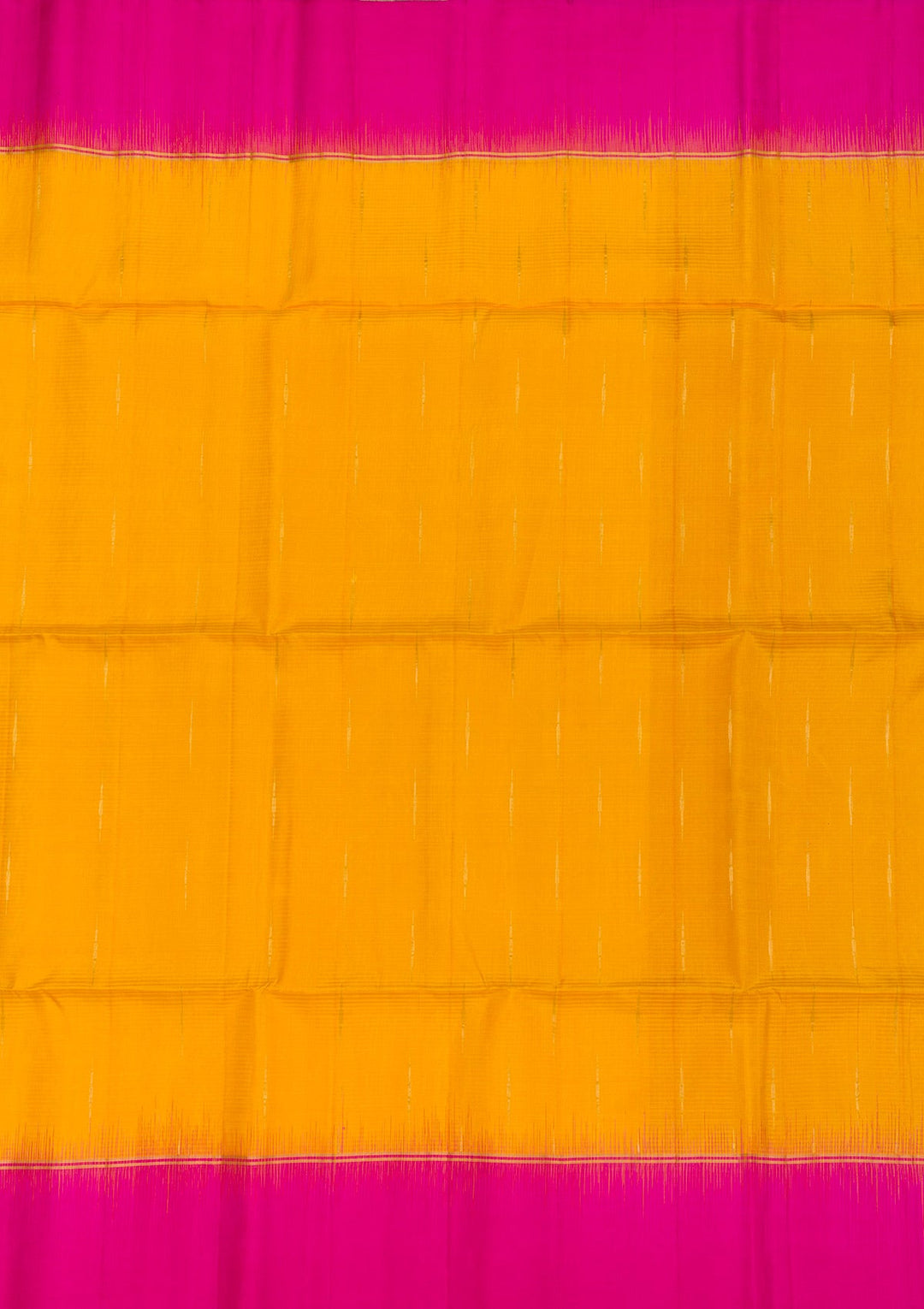 Yellow Zariwork Pure Silk Saree-Koskii