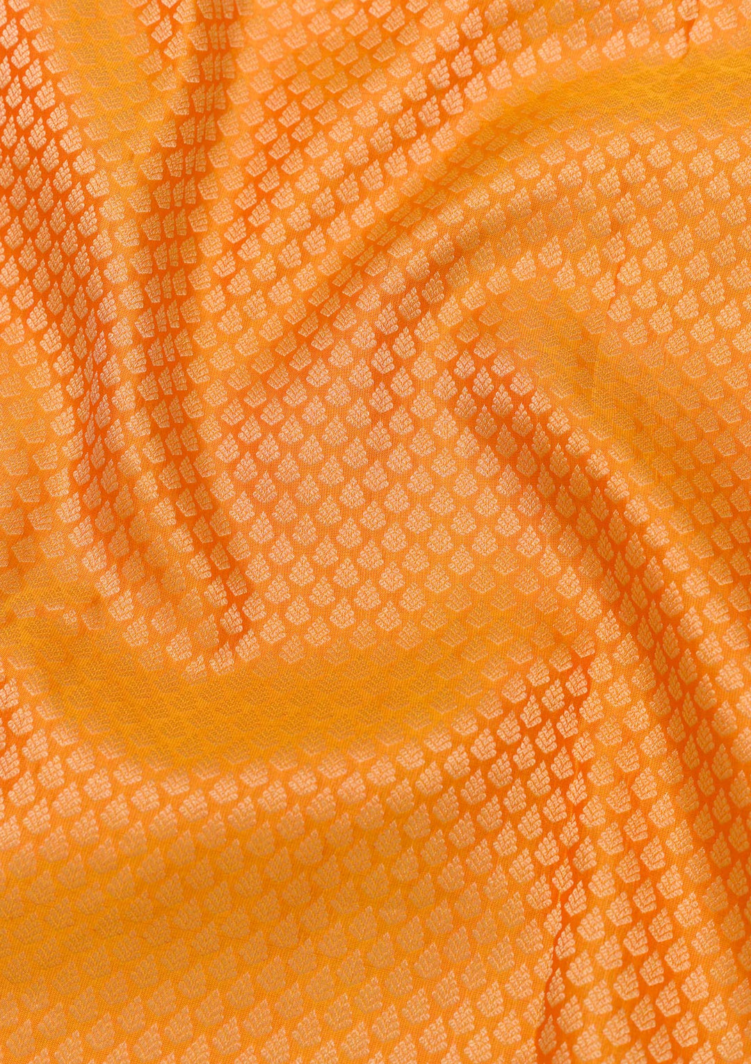 Yellow Zariwork Pure Silk Saree-Koskii