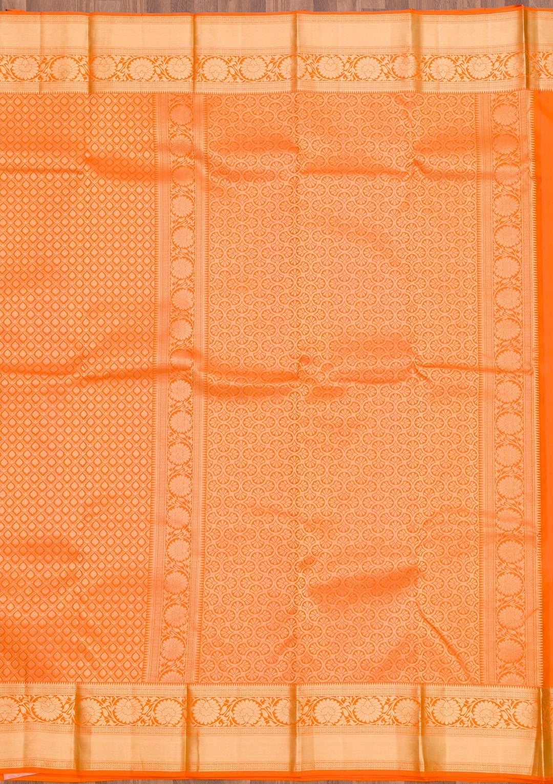Yellow Zariwork Pure Silk Saree-Koskii