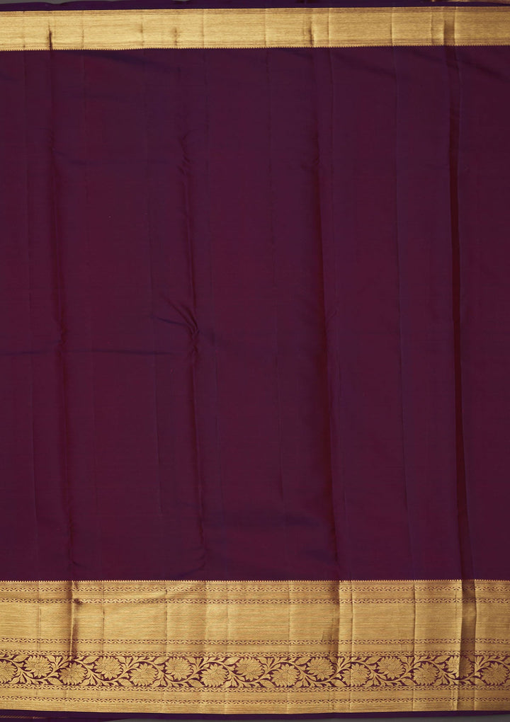 Yellow Zariwork Pure Silk Saree-Koskii