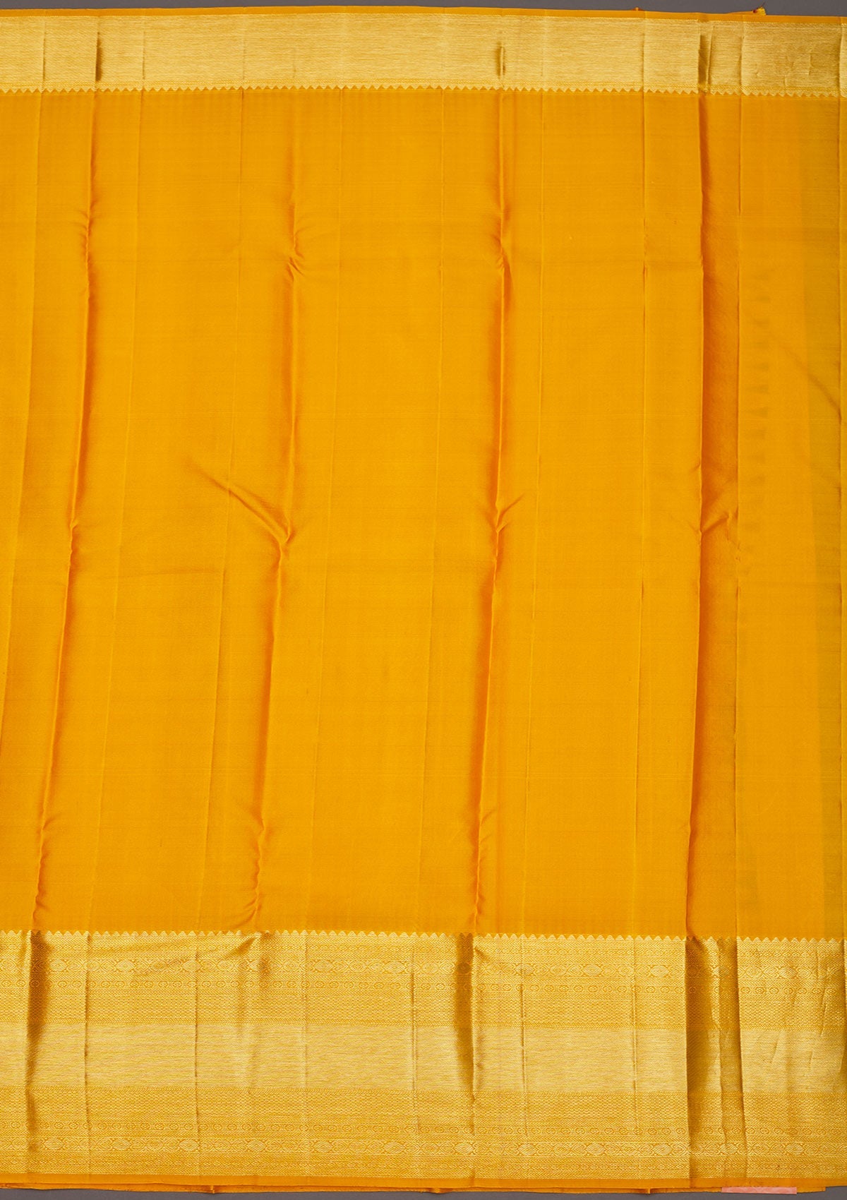 Yellow Zariwork Pure Silk Saree-Koskii