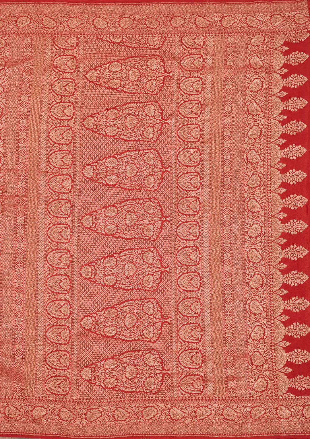 Yellow Zariwork Pure Silk Saree-Koskii