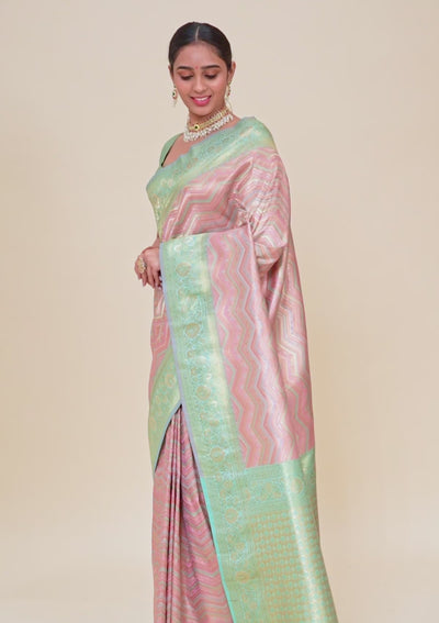 Green Zariwork Silk Saree