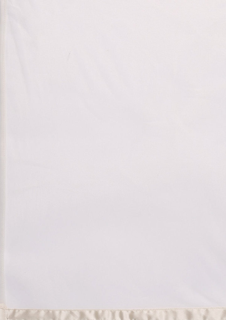 Cream Stonework Net Designer Gown-Koskii