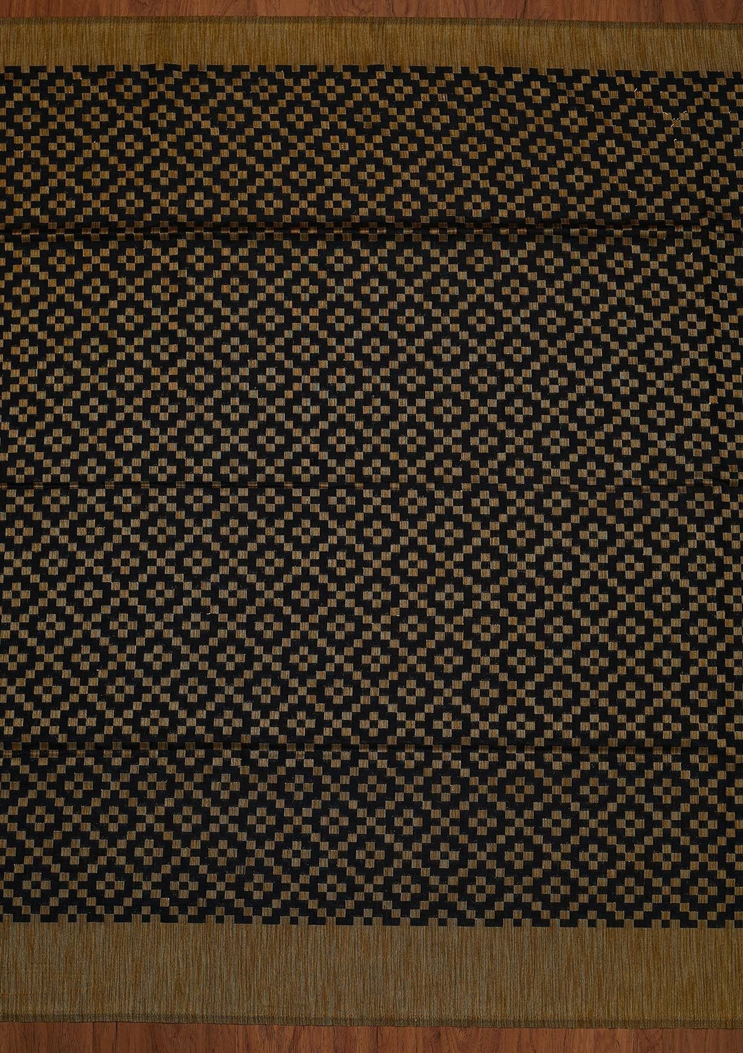 Black Zariwork Raw Silk Designer Saree - koskii