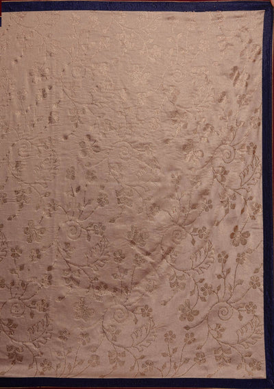 Beige Swarovski Shimmer Designer Saree - koskii