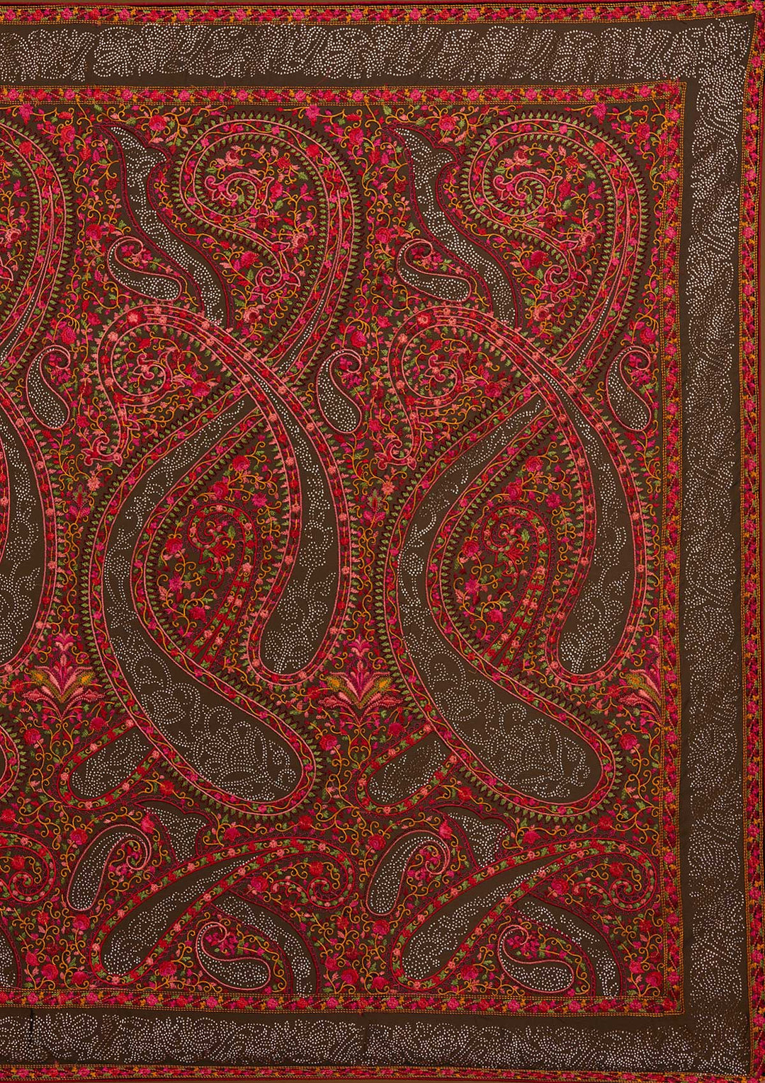 Black Swarovski Georgette Designer Saree - Koskii