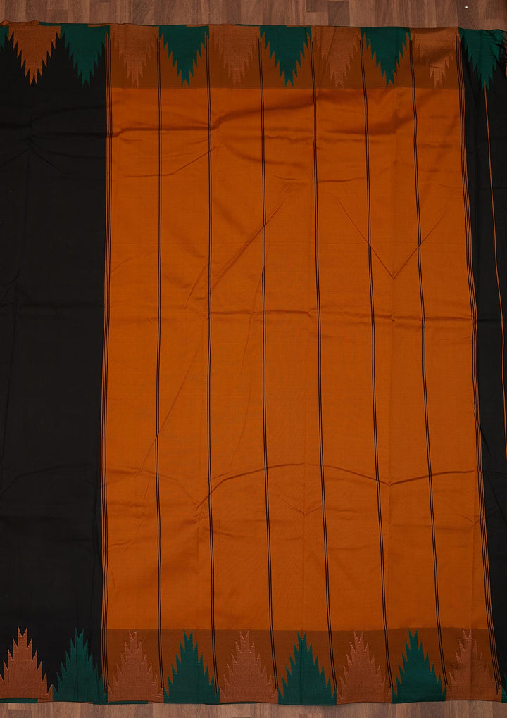 Black Zariwork Art Silk Saree - Koskii