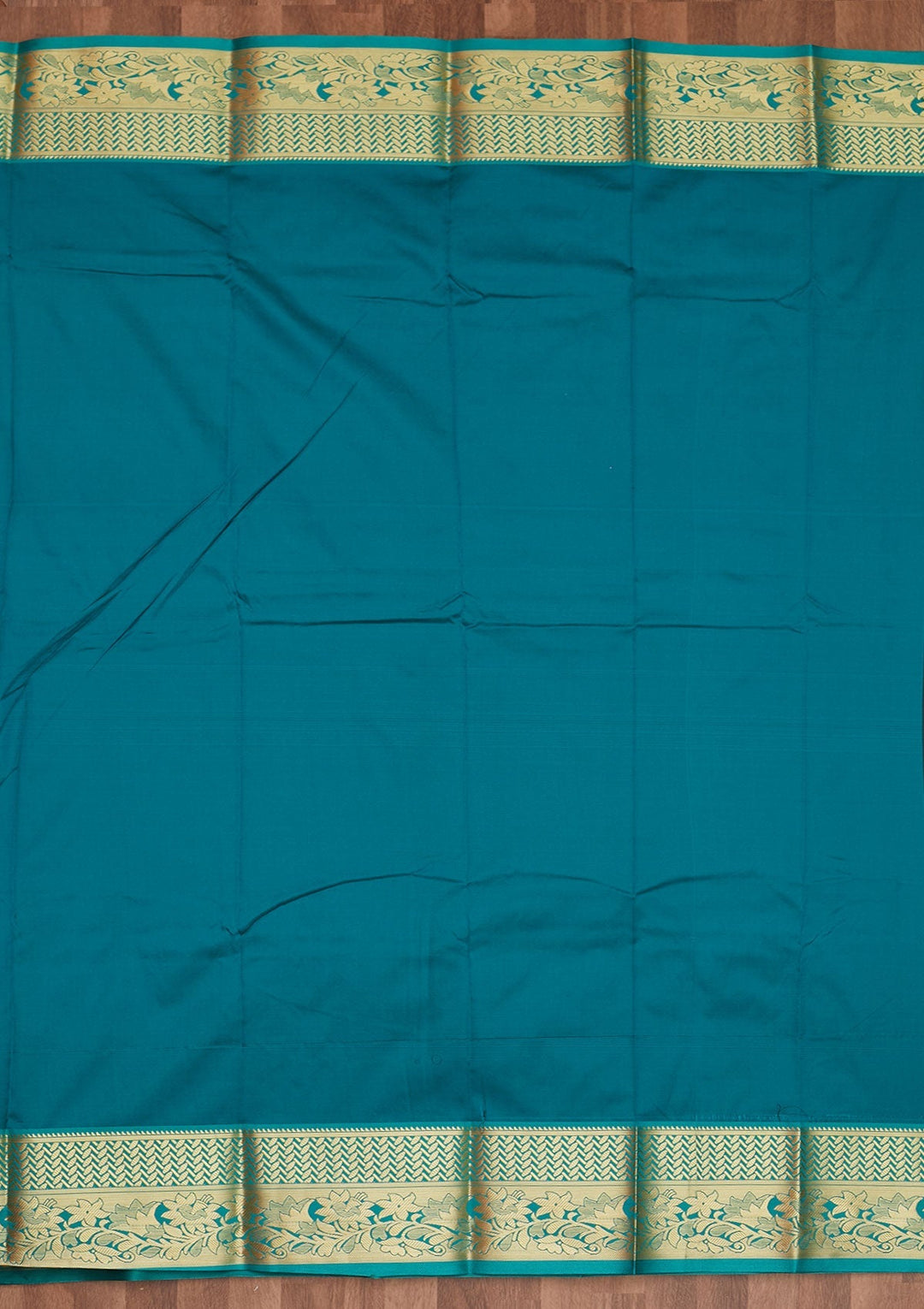 Bottle Green Zariwork Art Silk Designer Saree - Koskii