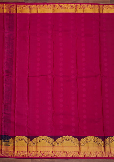 Bottle Green Zariwork Pure Silk Designer Saree - Koskii