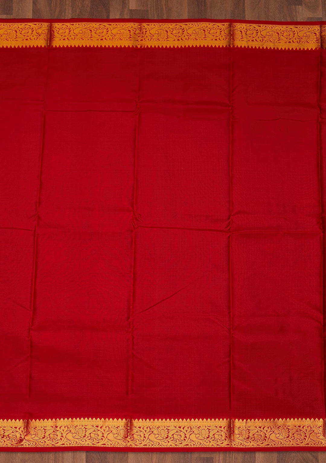 Bottle Green Zariwork Pure Silk Saree - Koskii