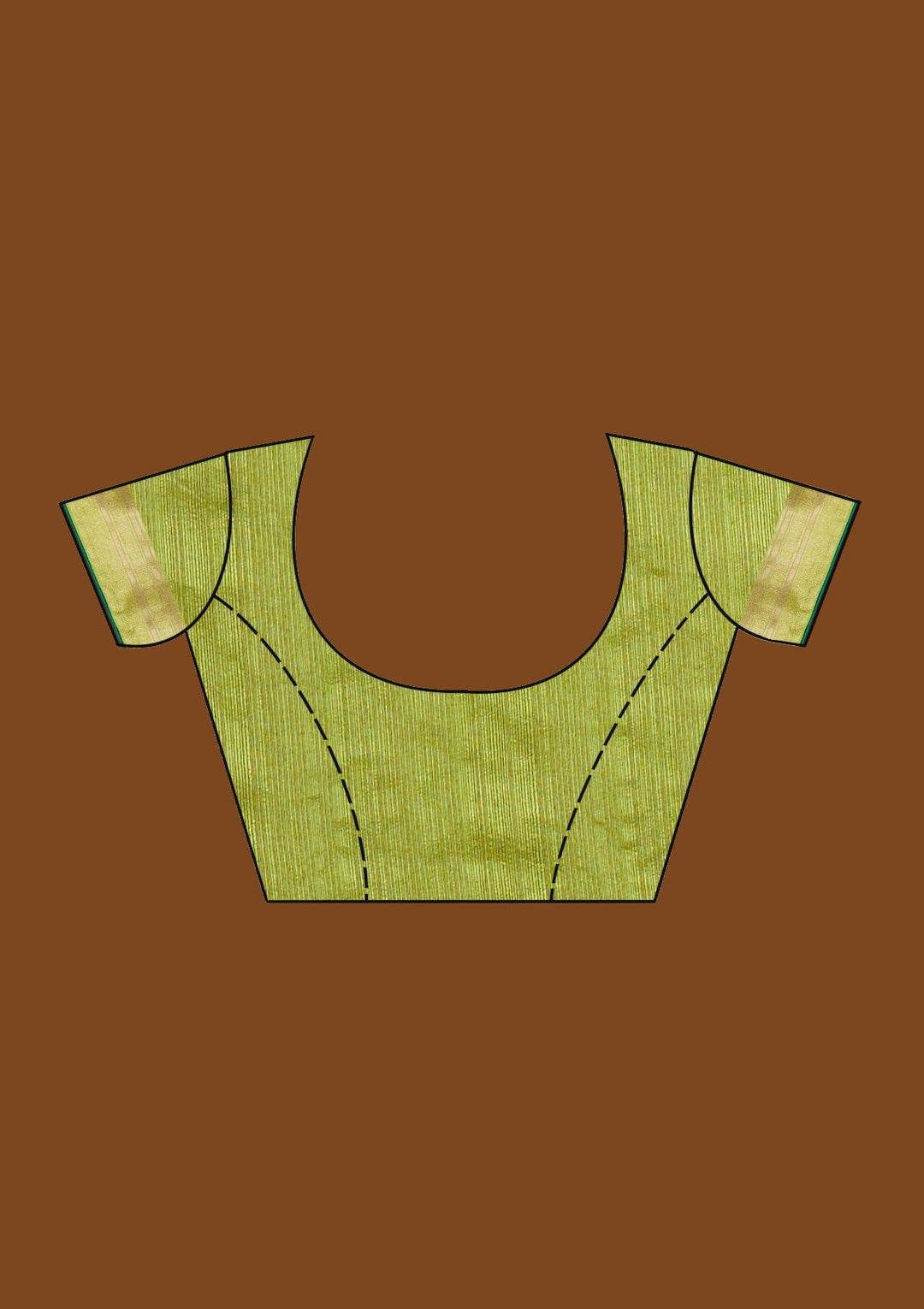 Bottle Green Zariwork Raw Silk Designer Saree - Koskii