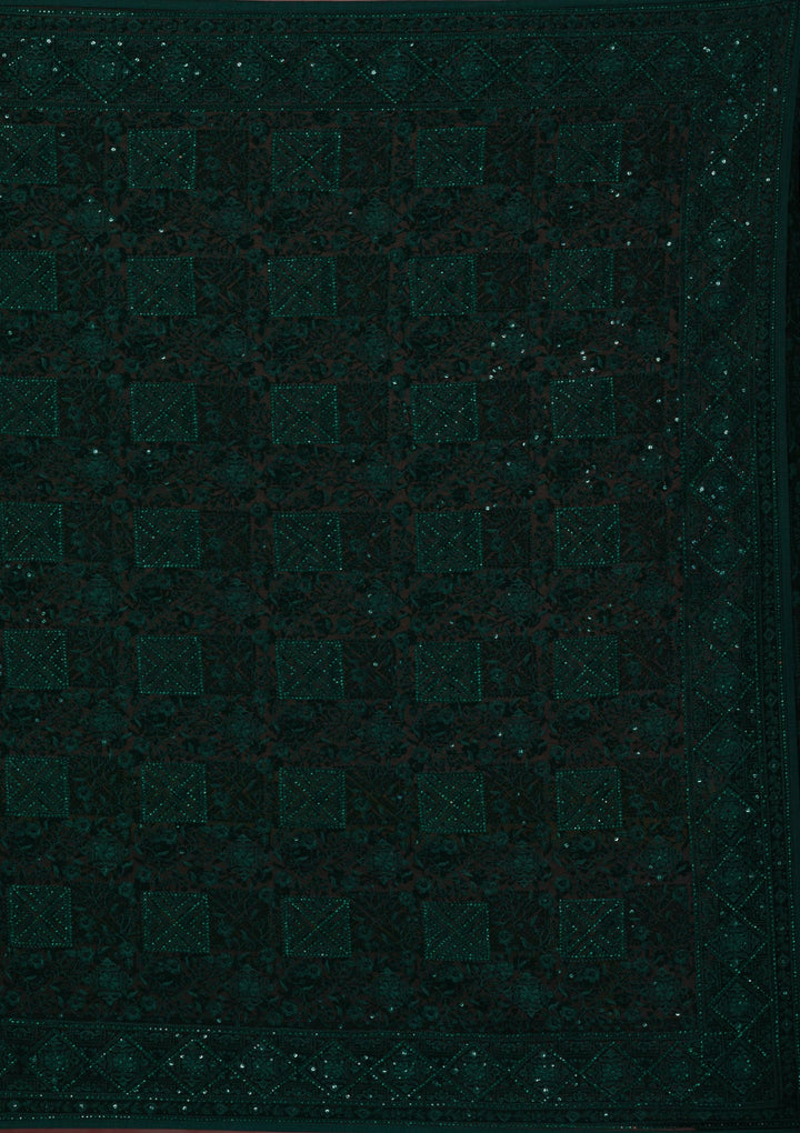 Mauve Gotapatti Georgette Designer Saree-Koskii