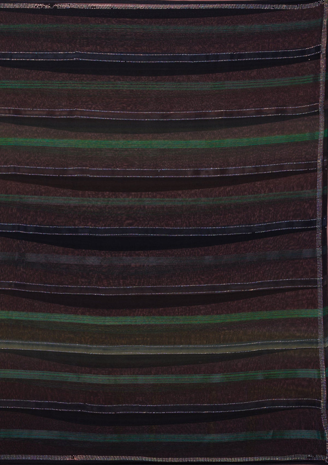 Lemon Yellow Sequins Georgette Designer Saree-Koskii