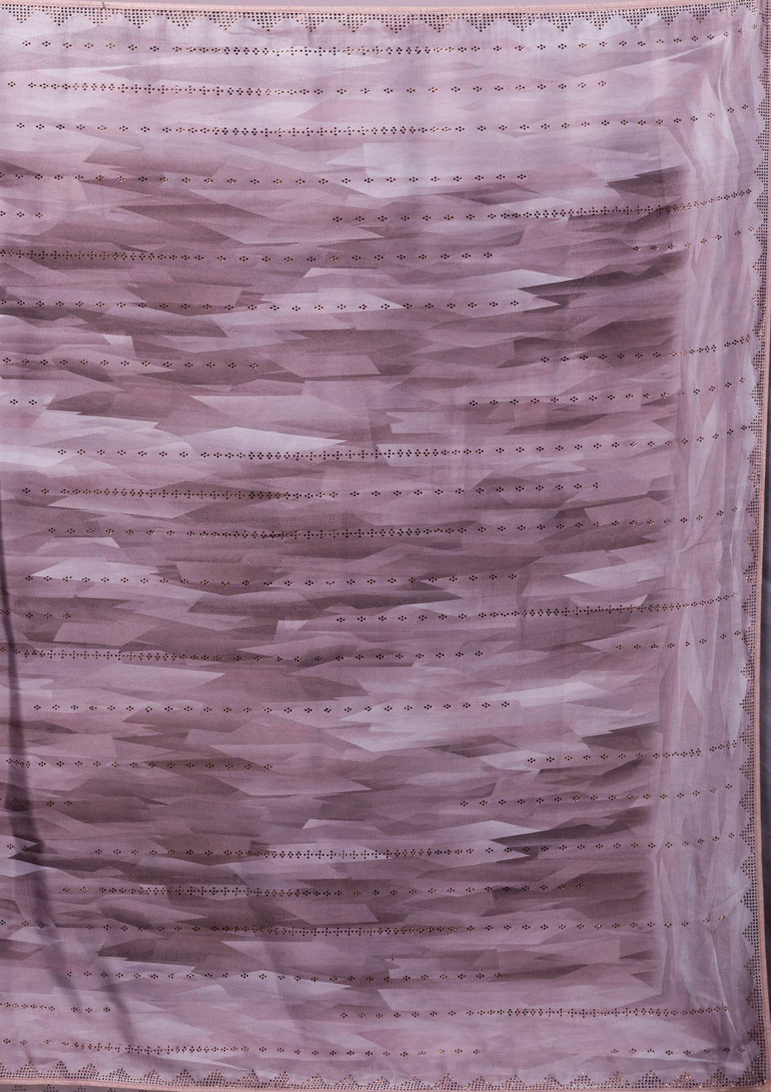 Peacock Blue Stone Work Raw Silk Designer Saree-Koskii