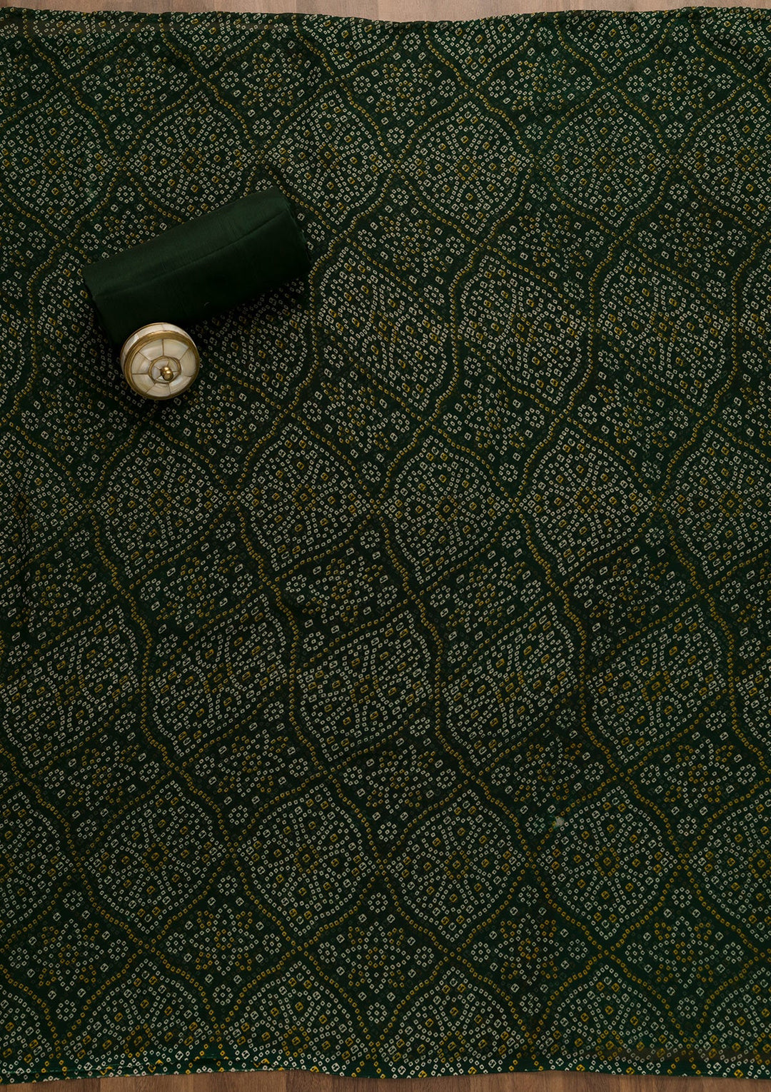 Cream Printed Cotton Unstitched Salwar Suit-Koskii