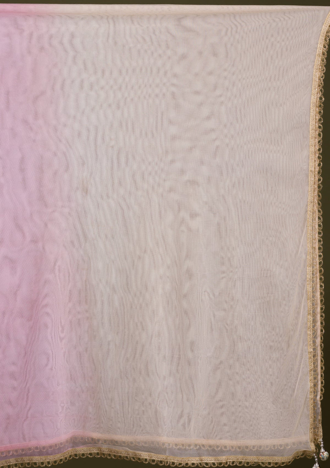 Cream Zariwork Art Silk Readymade Salwar Kameez-Koskii