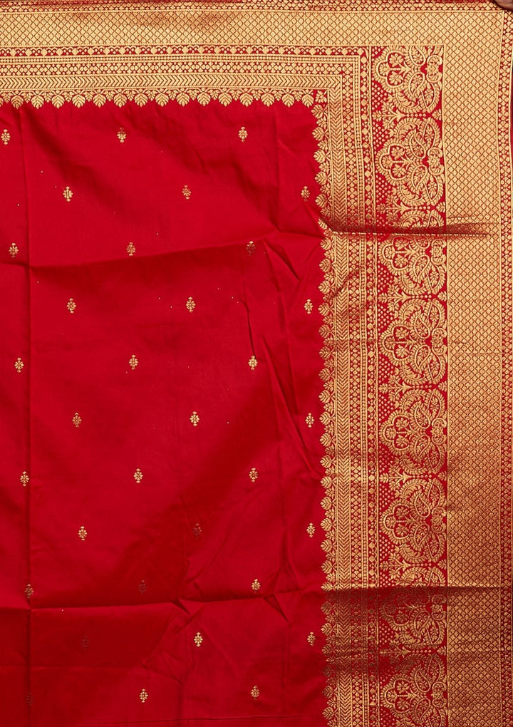 Cream Zariwork Banarasi Designer Gown - Koskii
