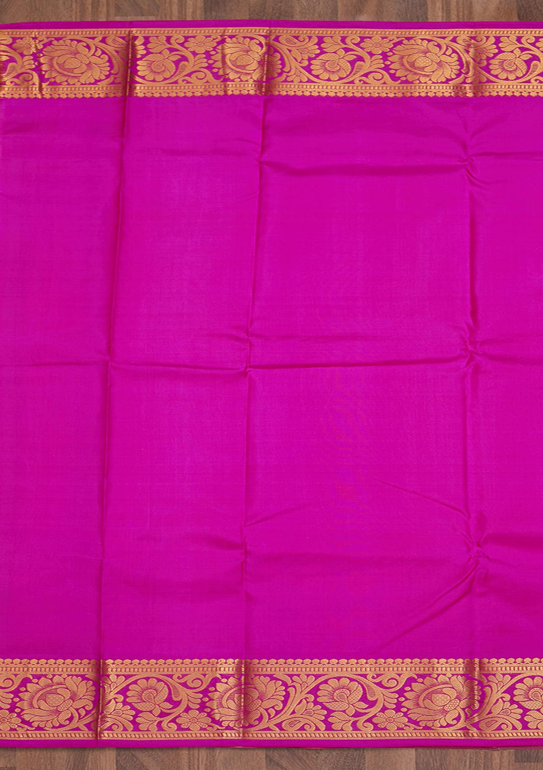 Cream Zariwork Pure Silk Saree-Koskii