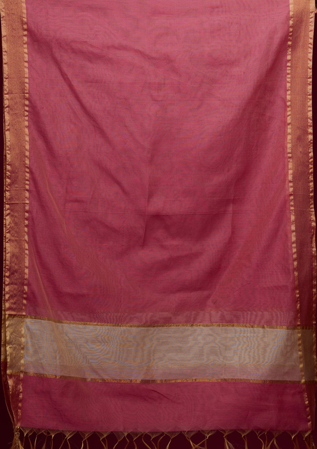 Gold Zariwork Chanderi Designer Salwar Suit - Koskii