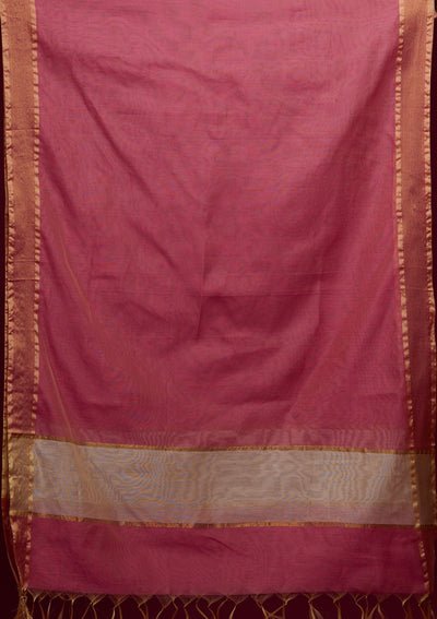 Gold Zariwork Chanderi Designer Salwar Suit - Koskii