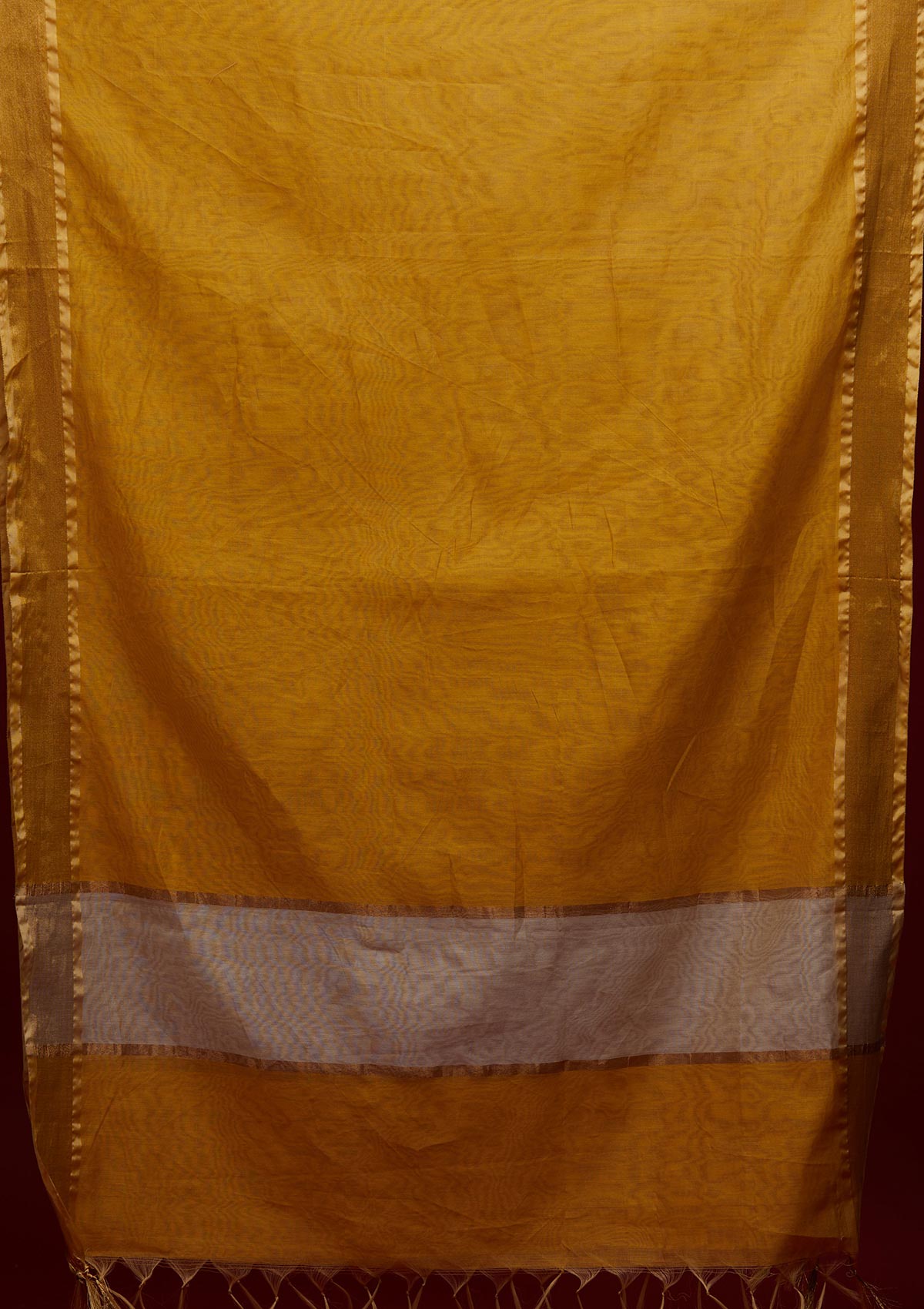 Gold Zariwork Chanderi Designer Salwar Suit - Koskii