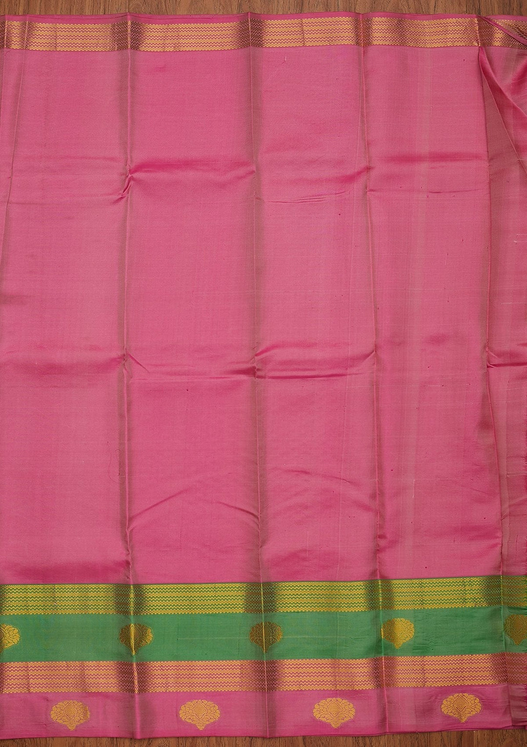 Gold Zariwork Pure Silk Designer Saree - koskii