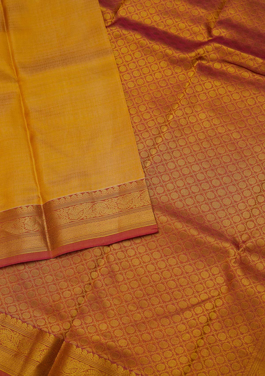 Gold Zariwork Pure Silk Designer Saree - koskii