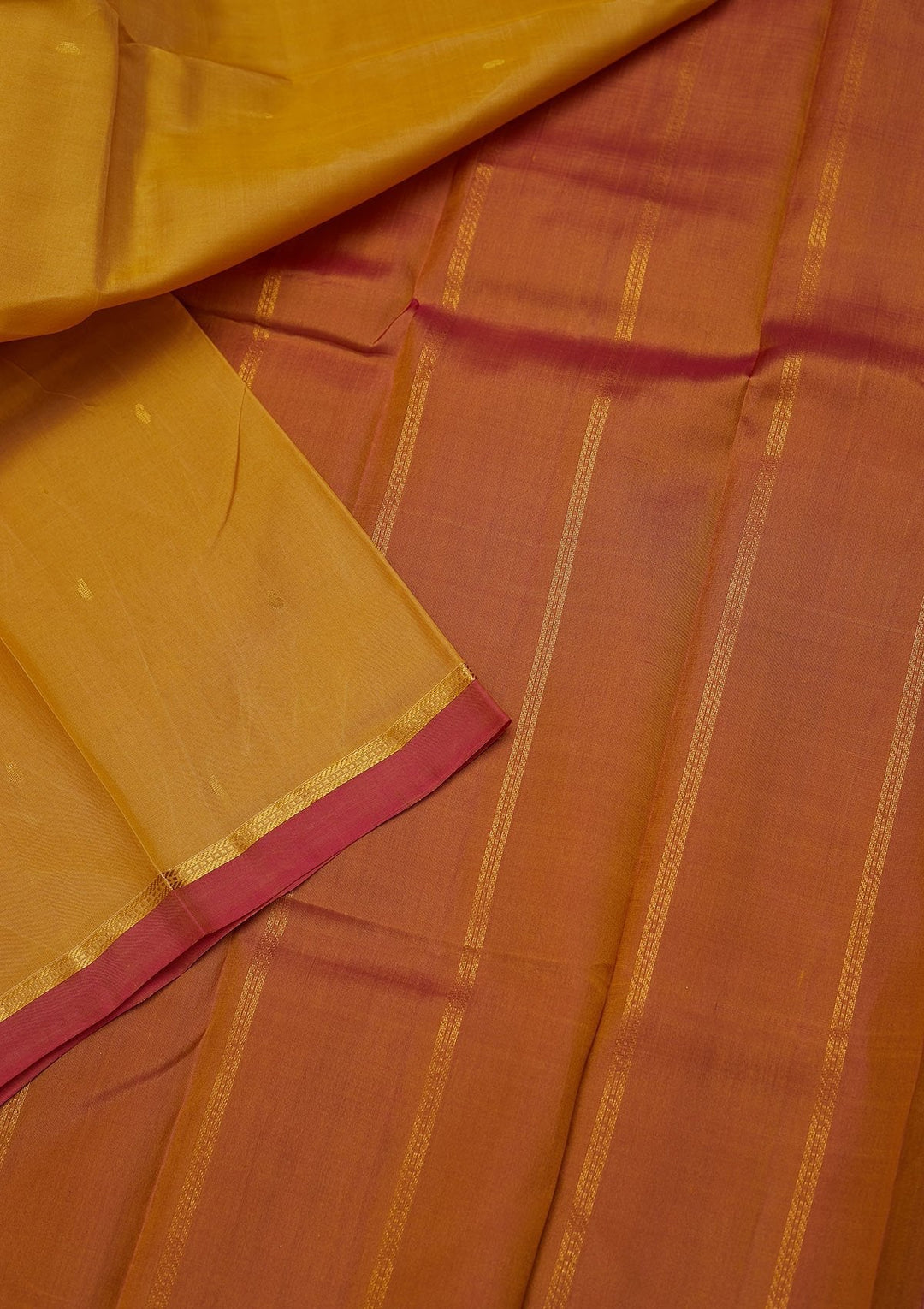 Gold Zariwork Pure Silk Designer Saree - koskii