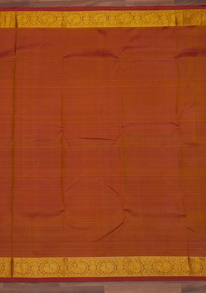 Gold Zariwork Pure Silk Designer Saree - Koskii