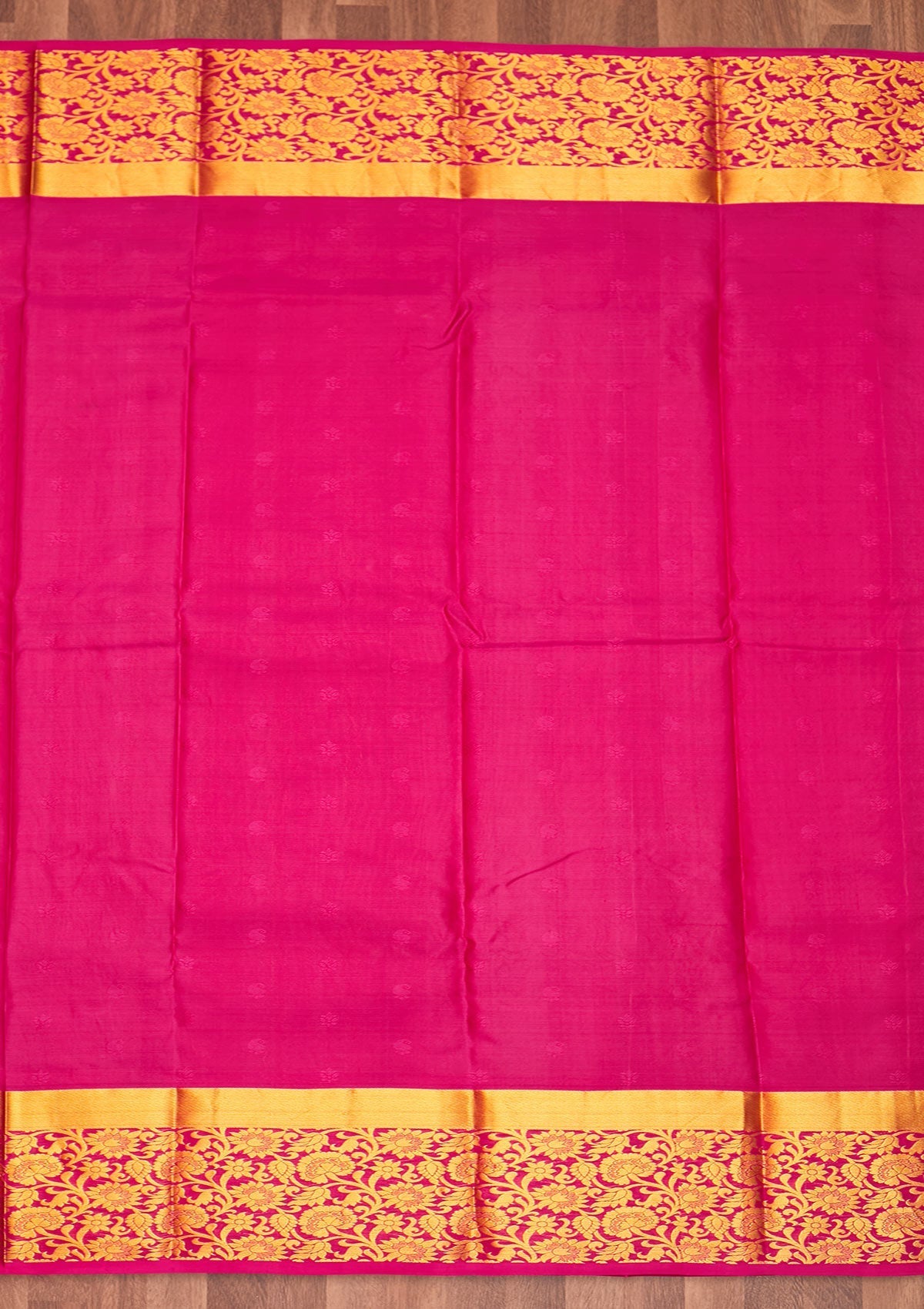 Gold Zariwork Pure Silk Saree - Koskii