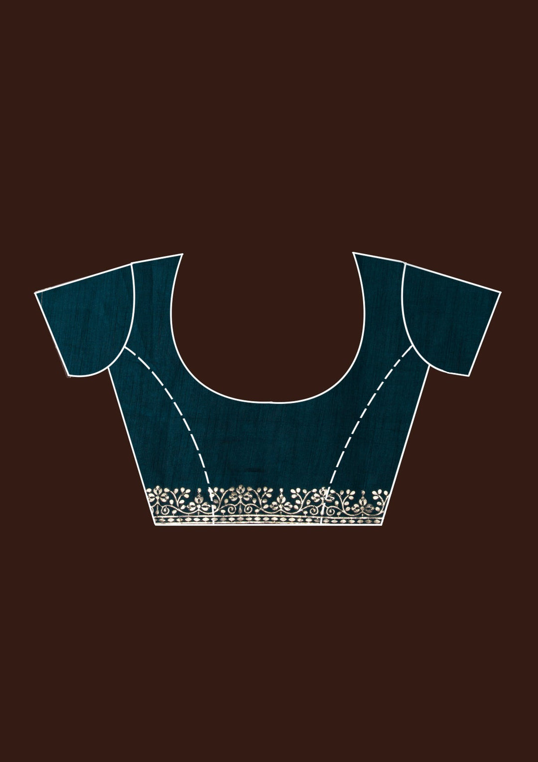 Grey Gotapatti Georgette Saree-Koskii