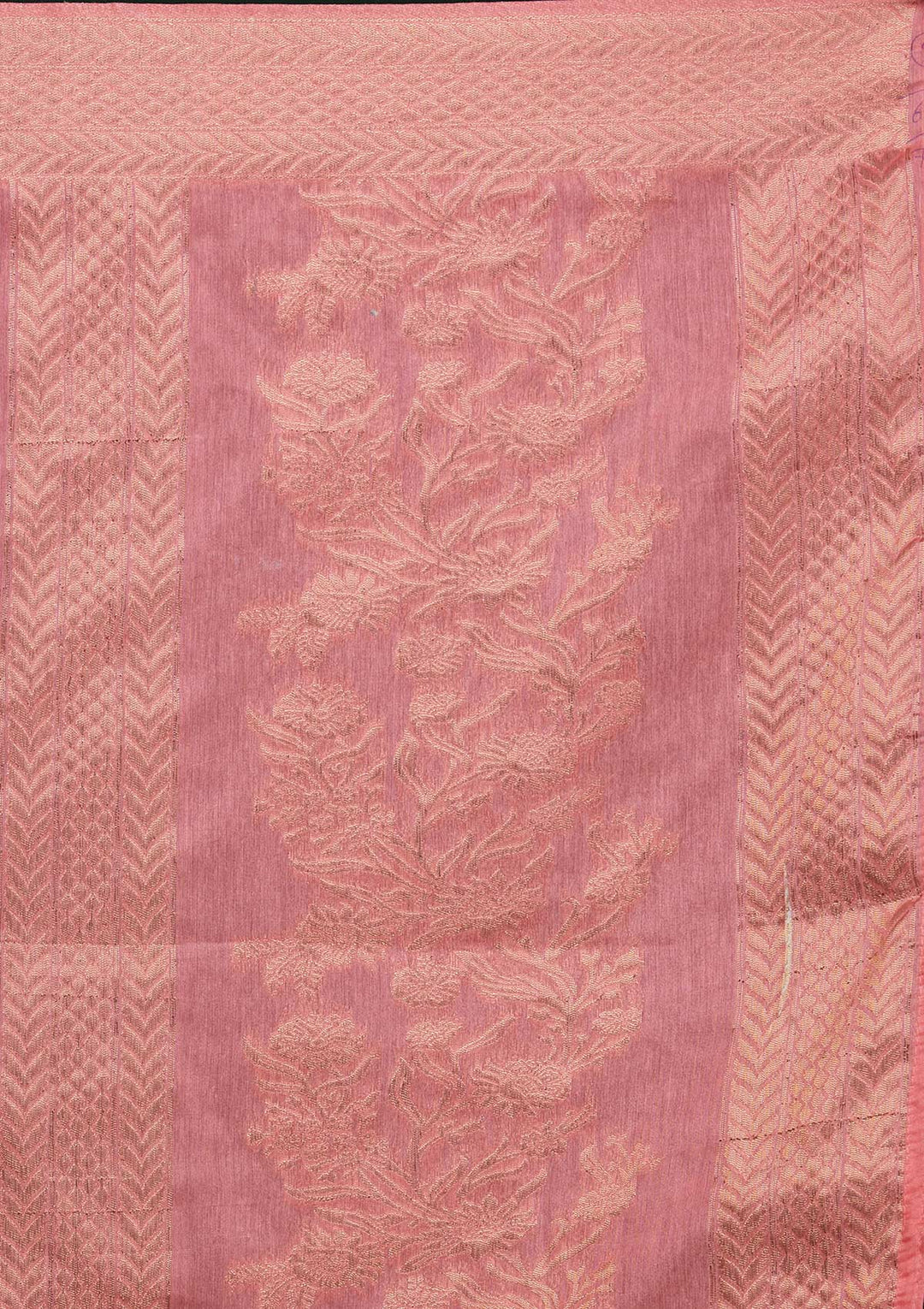 Grey Zariwork Taffeta Silk Saree - Koskii