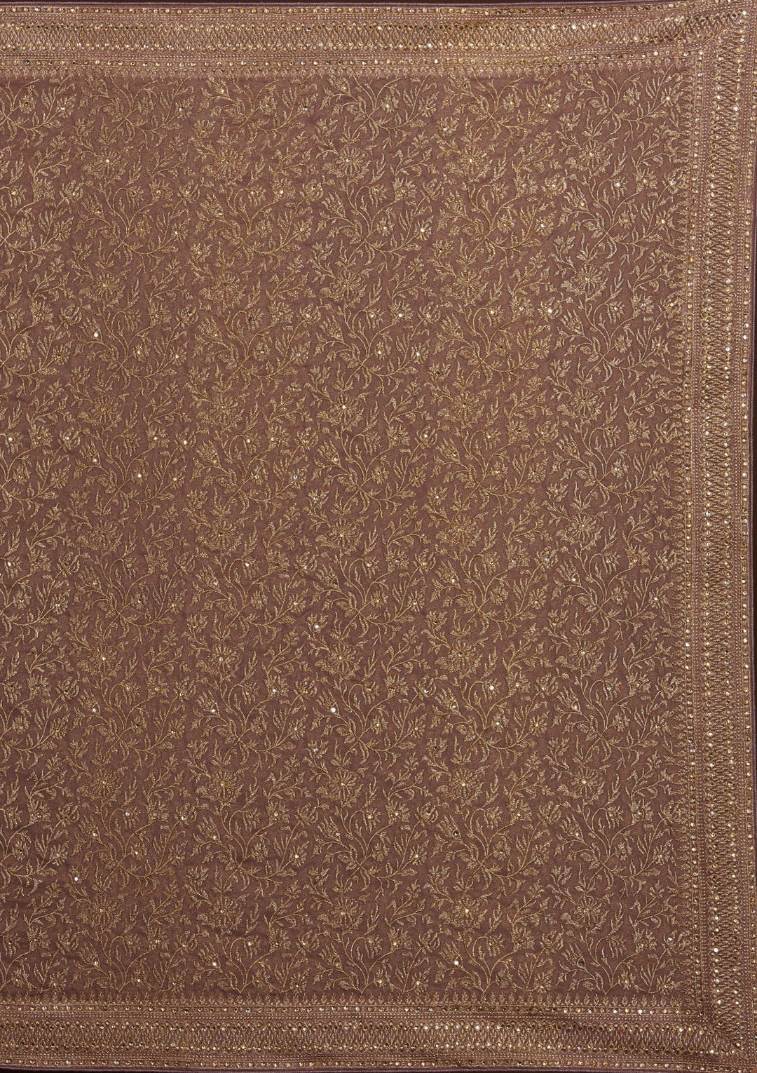 Lavender Zariwork Georgette Saree-Koskii