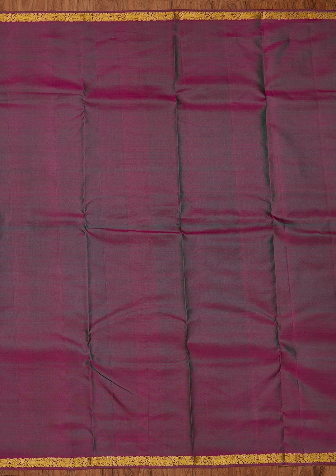 Leaf Green Zariwork Pure Silk Designer Saree - koskii