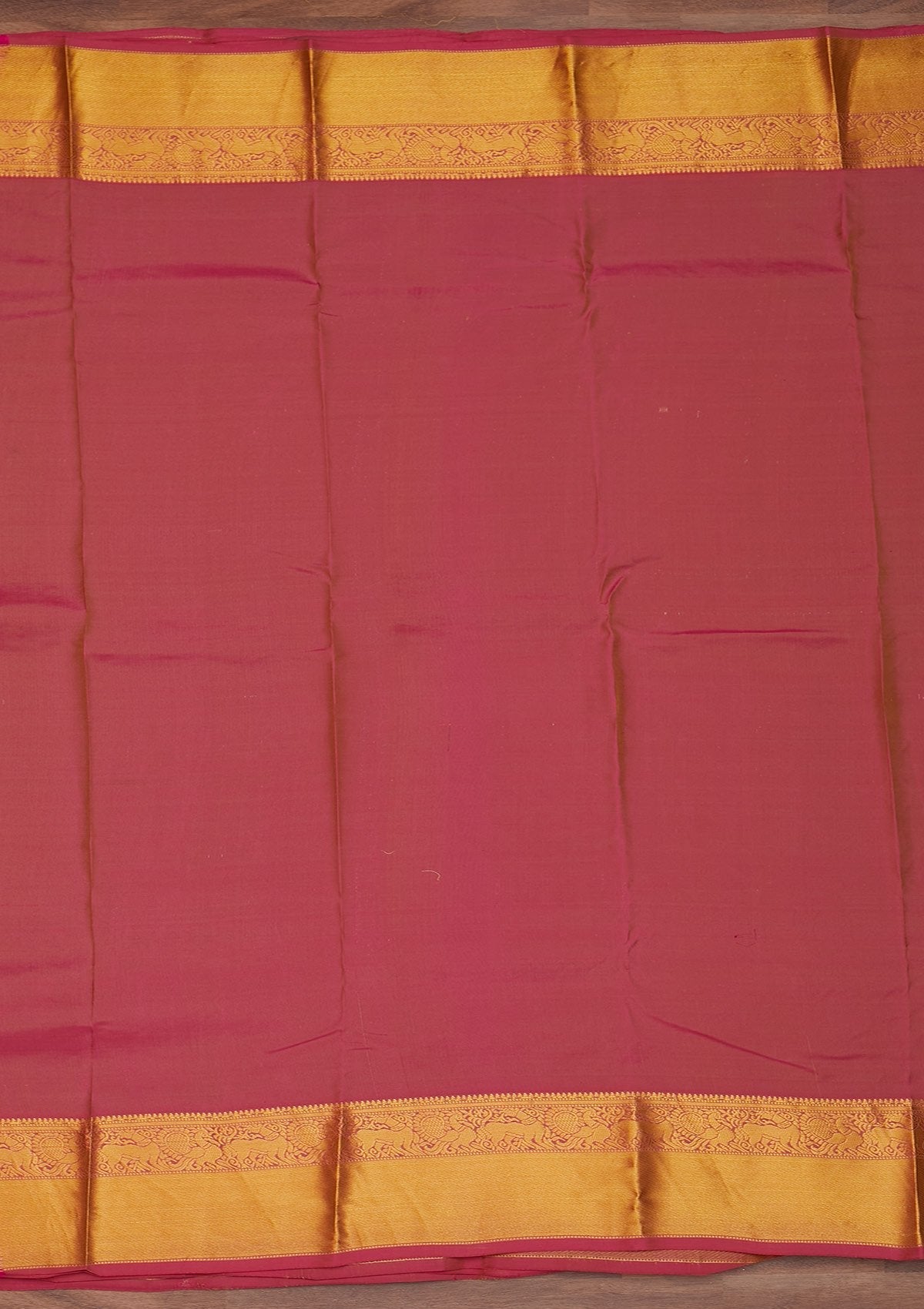 Leaf Green Zariwork Pure Silk Designer Saree - Koskii
