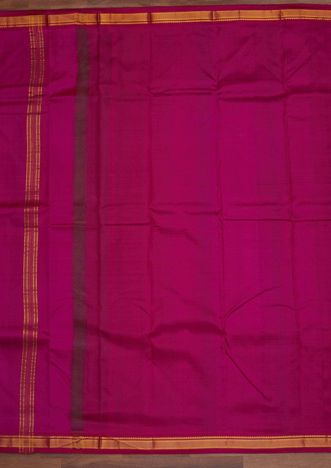 Leaf Green Zariwork Pure Silk Designer Saree - Koskii
