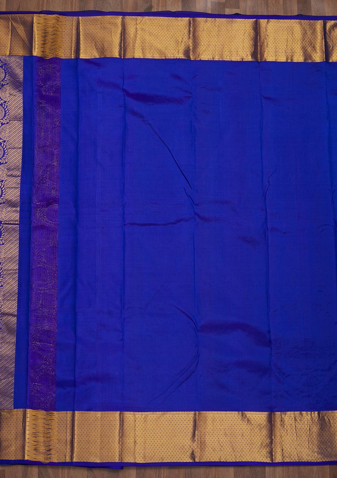 Leaf Green Zariwork Pure Silk Saree-Koskii