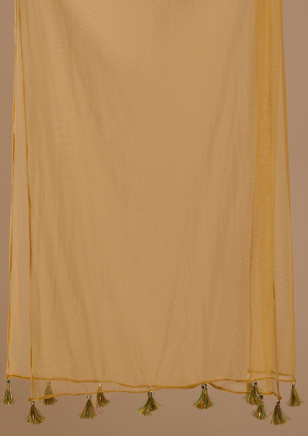 Leaf Green Cutdana Georgette Readymade Salwar Kameez-Koskii