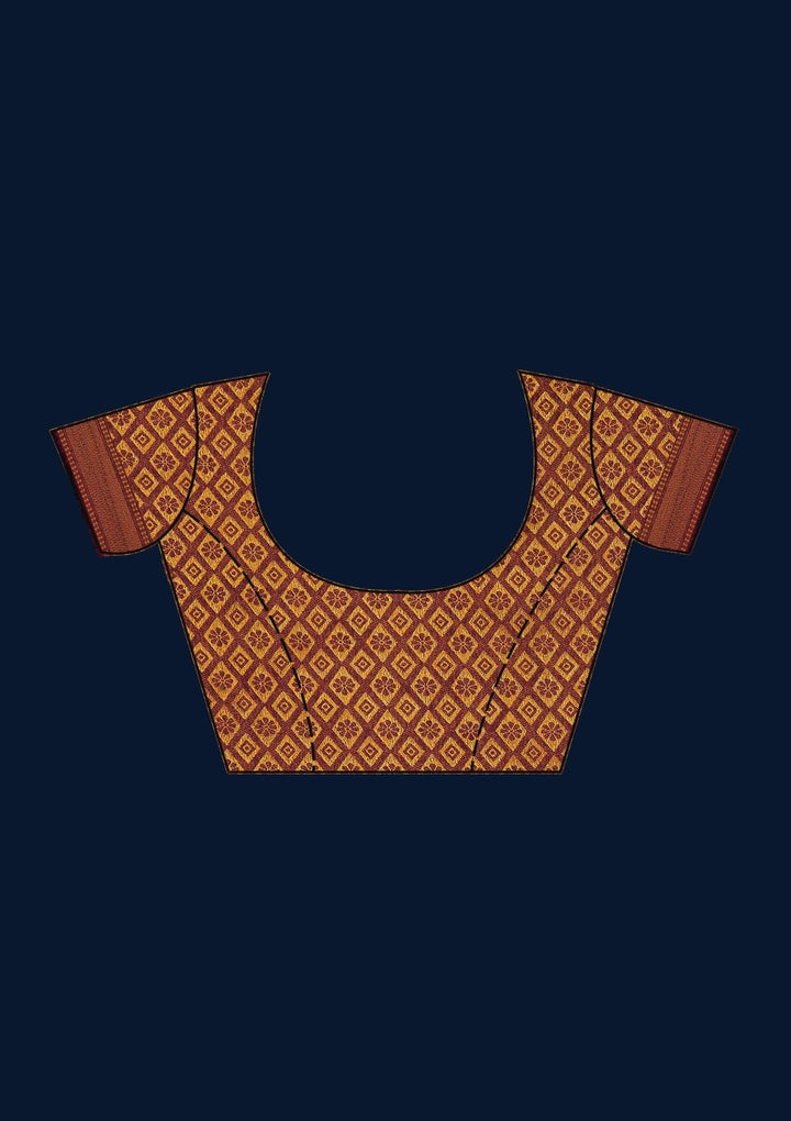 Light Grey Zariwork Art Silk Designer Saree - Koskii